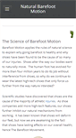 Mobile Screenshot of barefootmotion.com